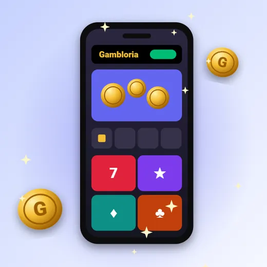 Gambloria casino online w telefonie Gambloria casino online w telefonie – smartfon z lobby i kafelkami gier
